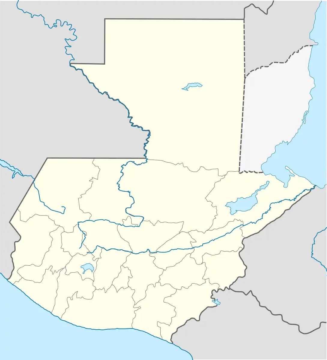 mapa de Guatemala
